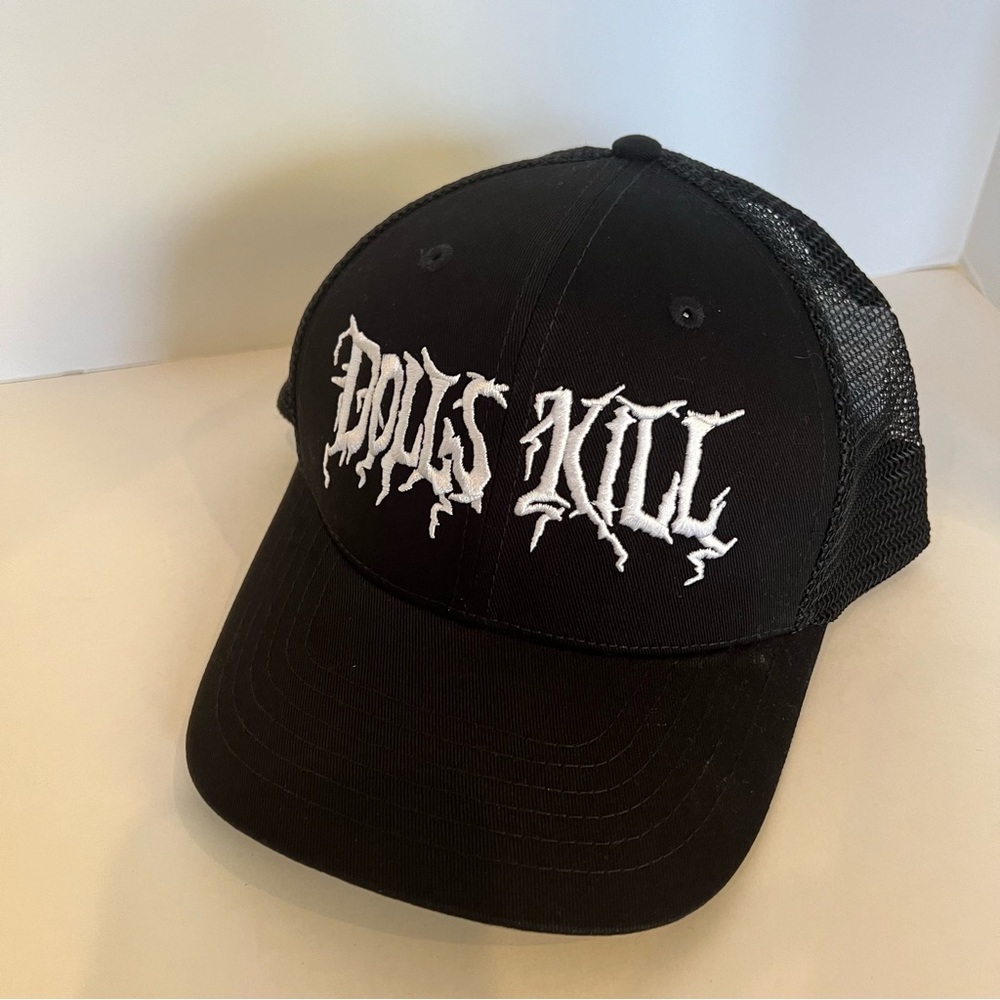 Dolls Kill Black Trucker Hat